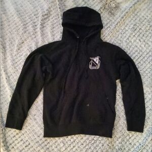 Black, thick hoodie